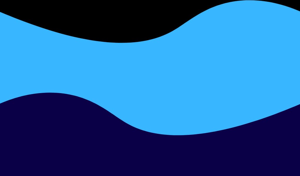 Blue wave background